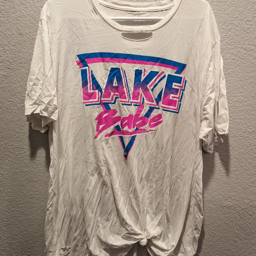 Oversized Distressed t-shirt